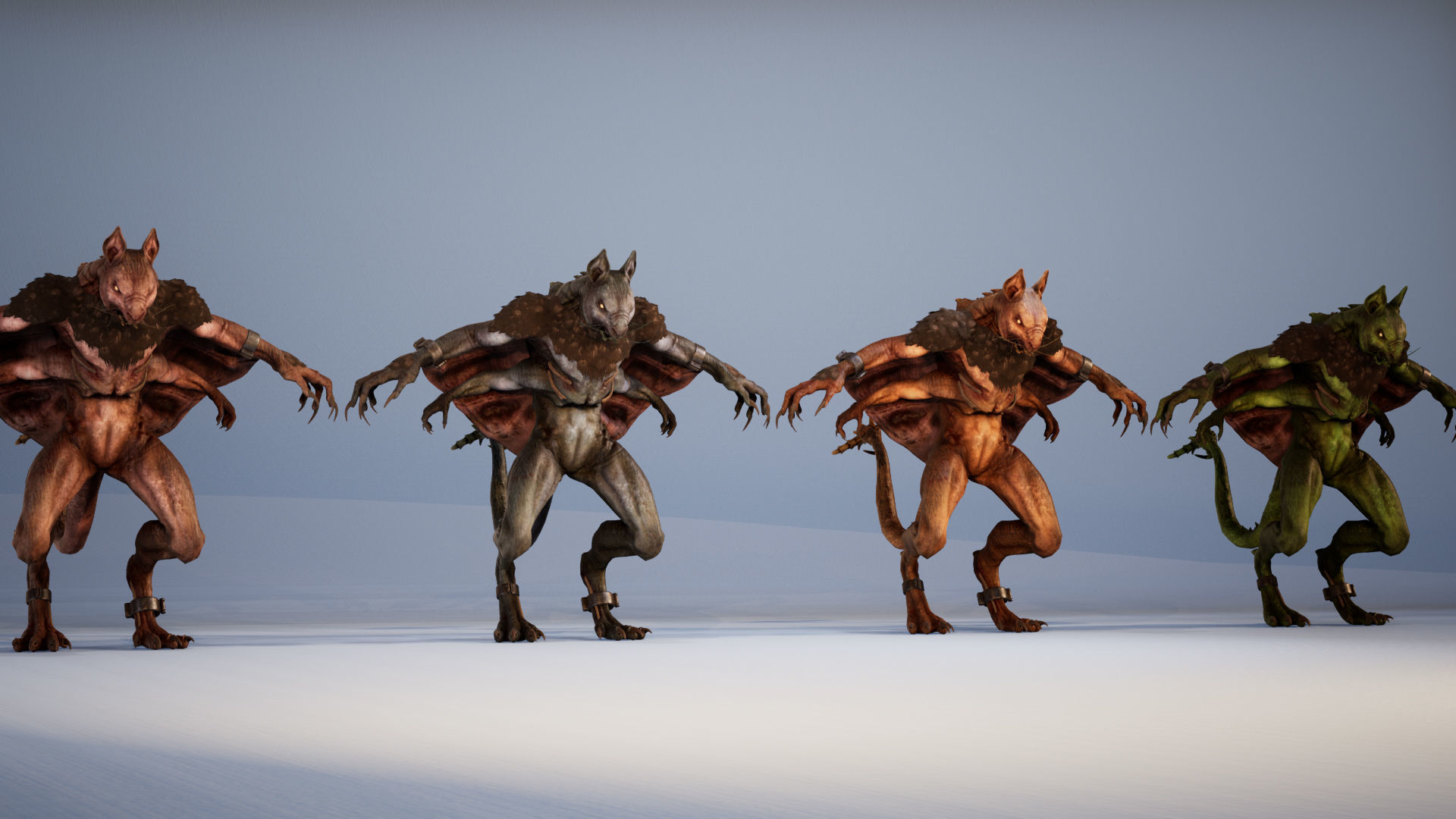 MutantSquirrel Low-poly 3D model_12