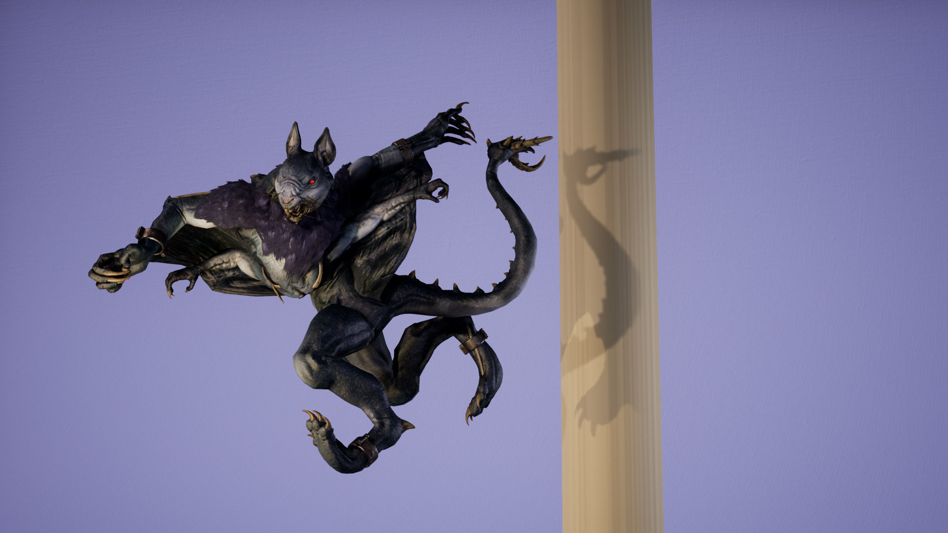 MutantSquirrel Low-poly 3D model_8