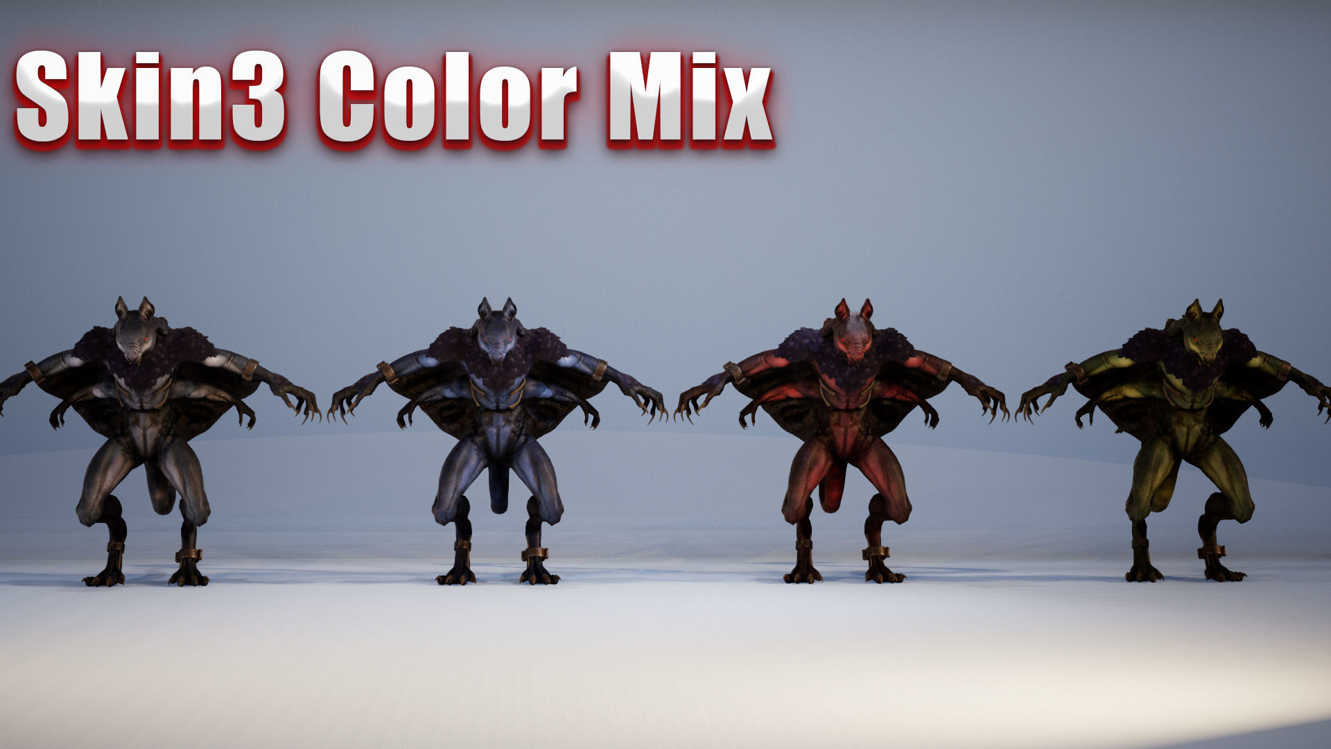 MutantSquirrel Low-poly 3D model_15