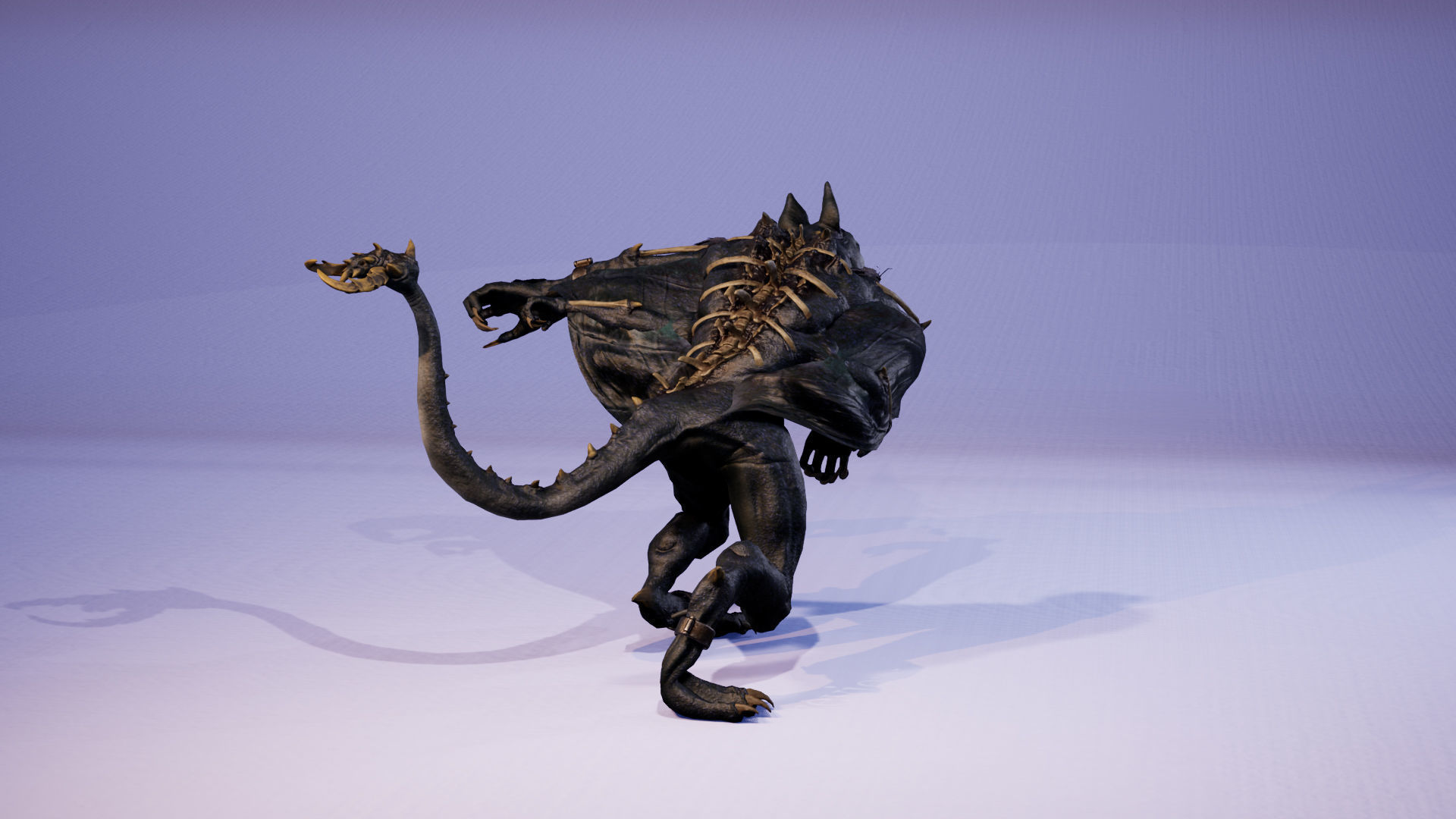 MutantSquirrel Low-poly 3D model_22