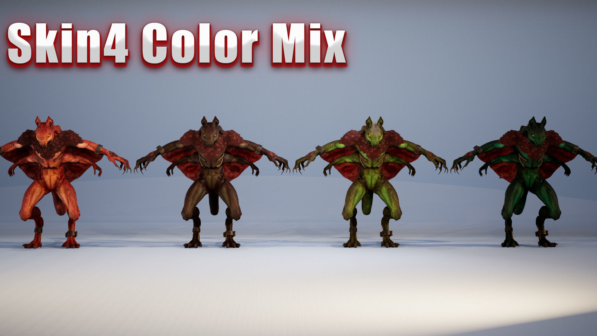 MutantSquirrel Low-poly 3D model_18