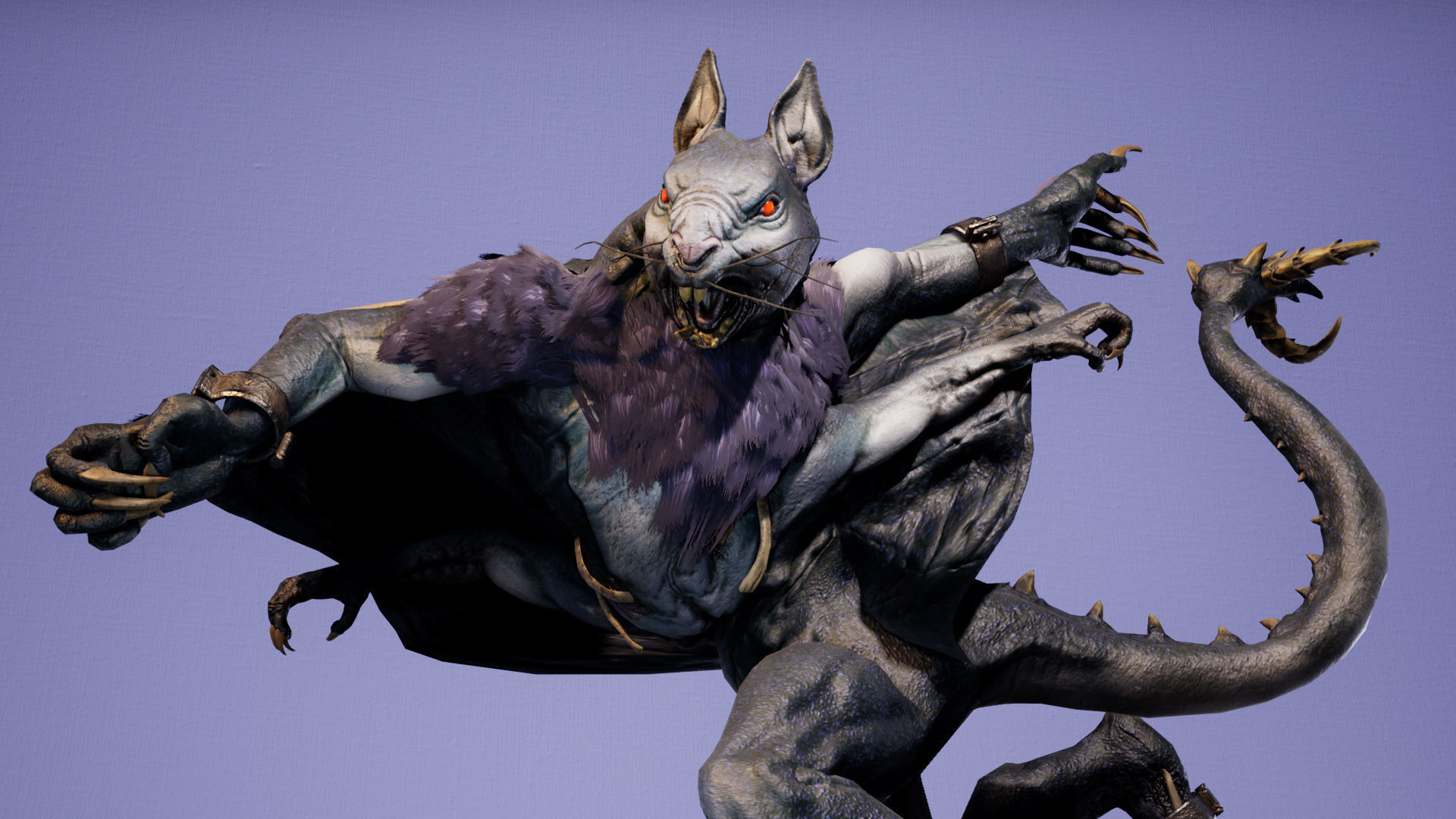 MutantSquirrel Low-poly 3D model_25