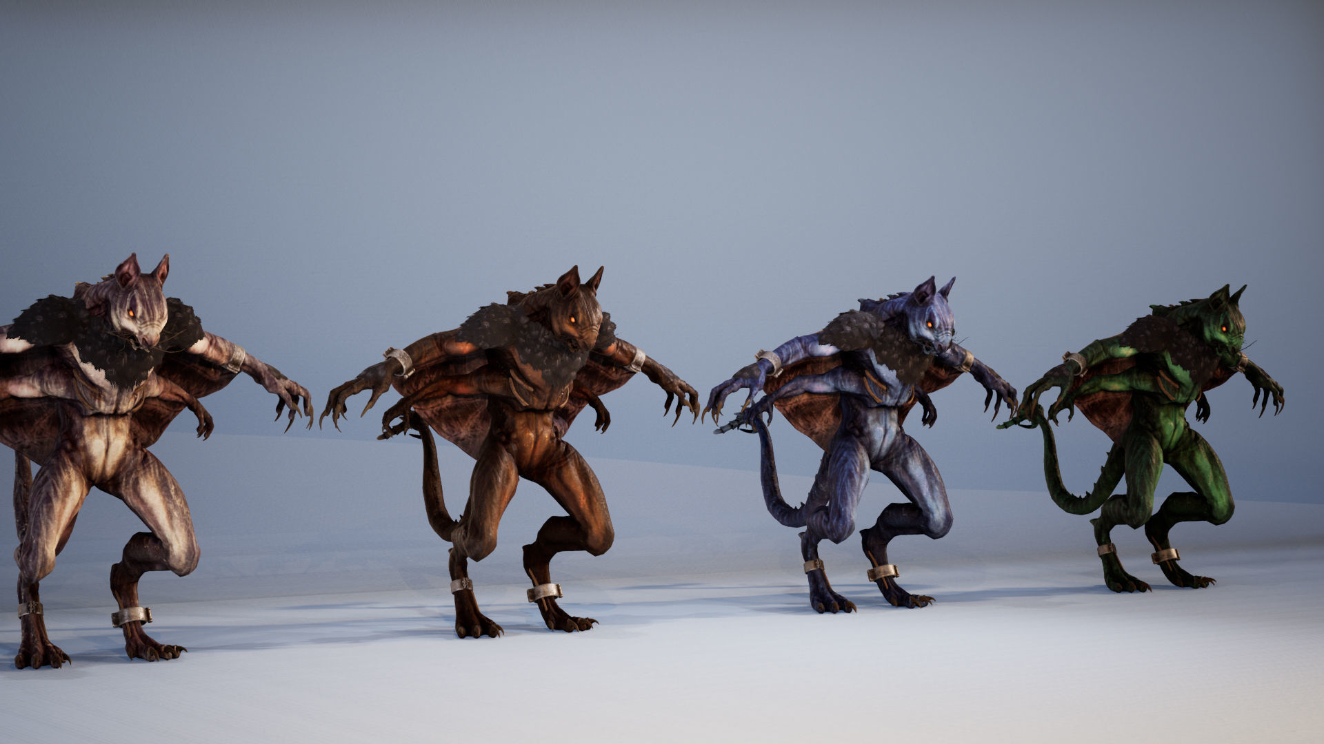 MutantSquirrel Low-poly 3D model_14