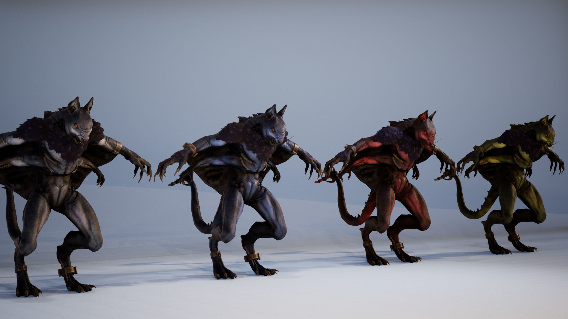 MutantSquirrel Low-poly 3D model_16