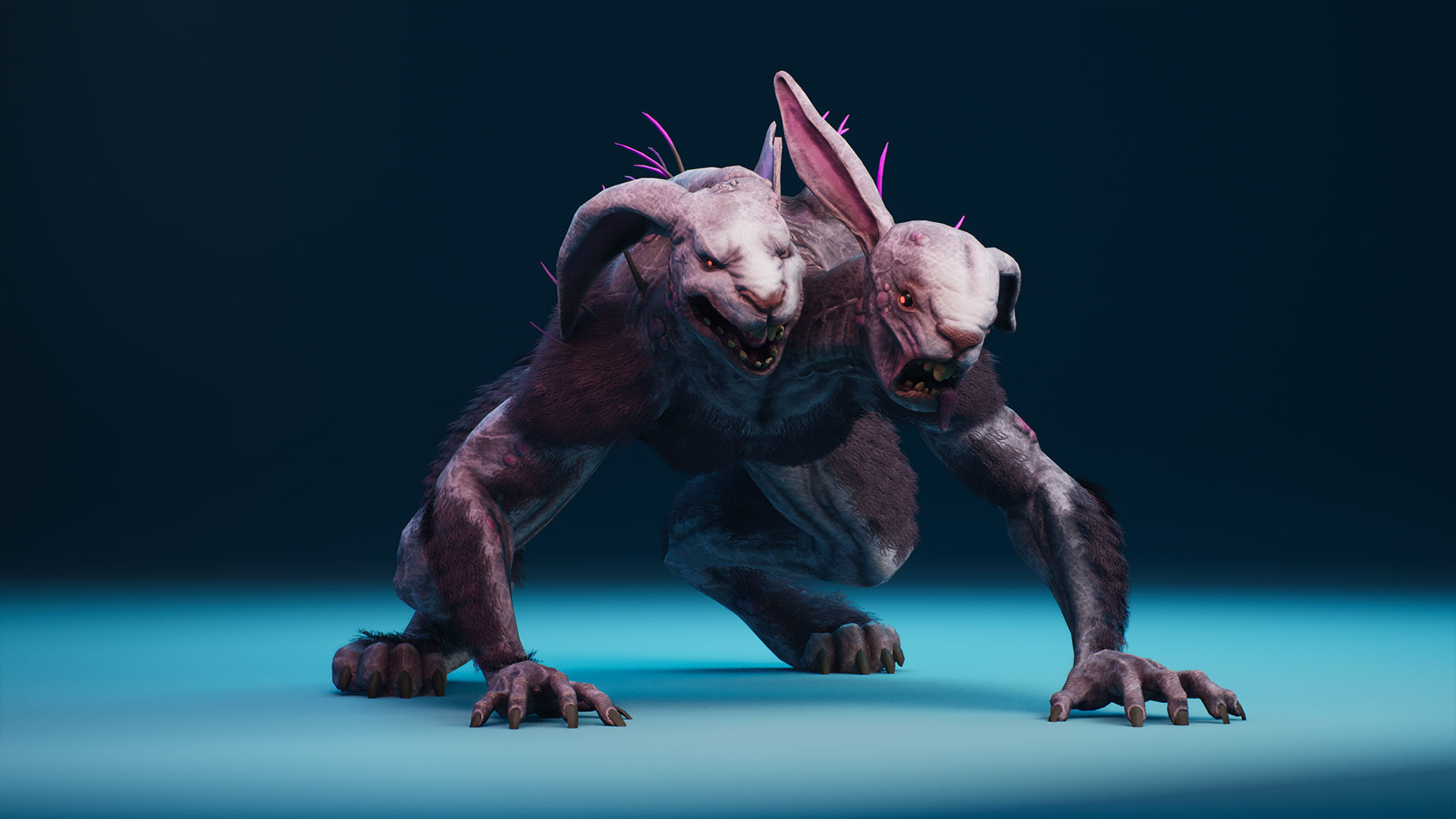 MutantRabbit Low-poly 3D model_16