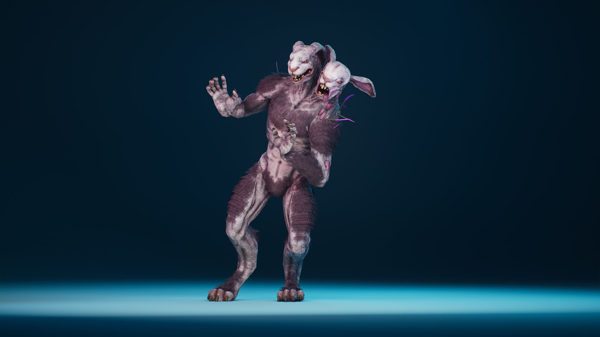 MutantRabbit Low-poly 3D model_18