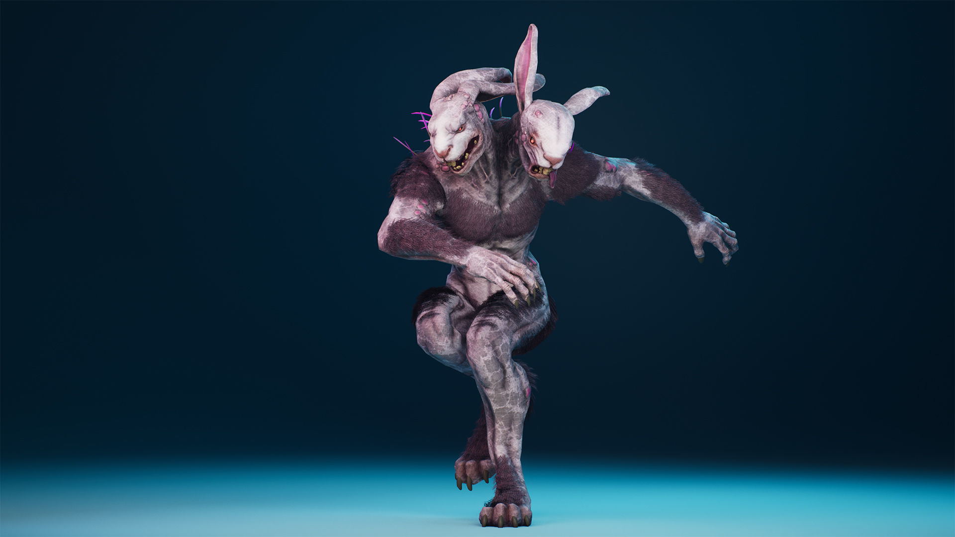 MutantRabbit Low-poly 3D model_15