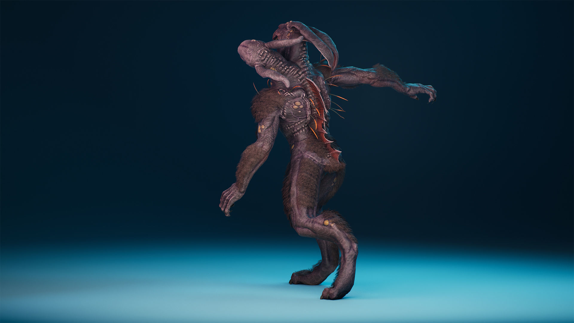 MutantRabbit Low-poly 3D model_9