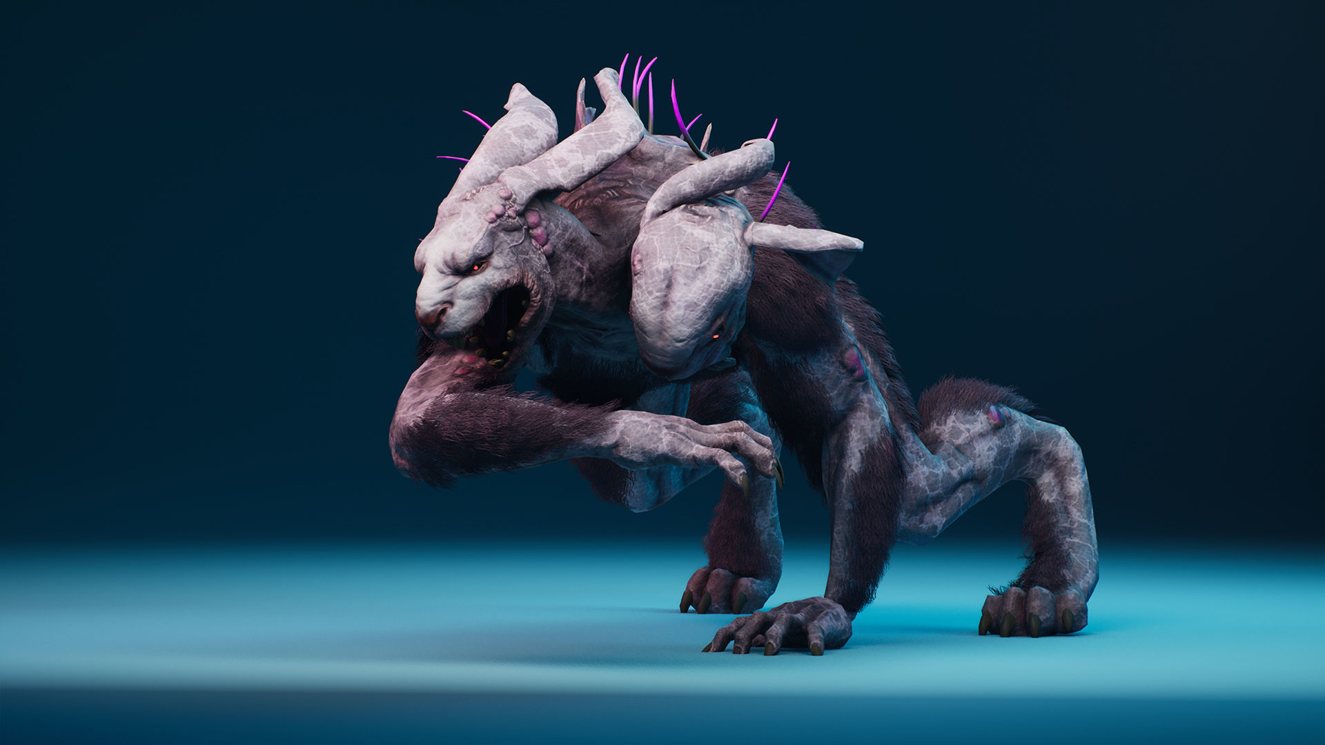 MutantRabbit Low-poly 3D model_17