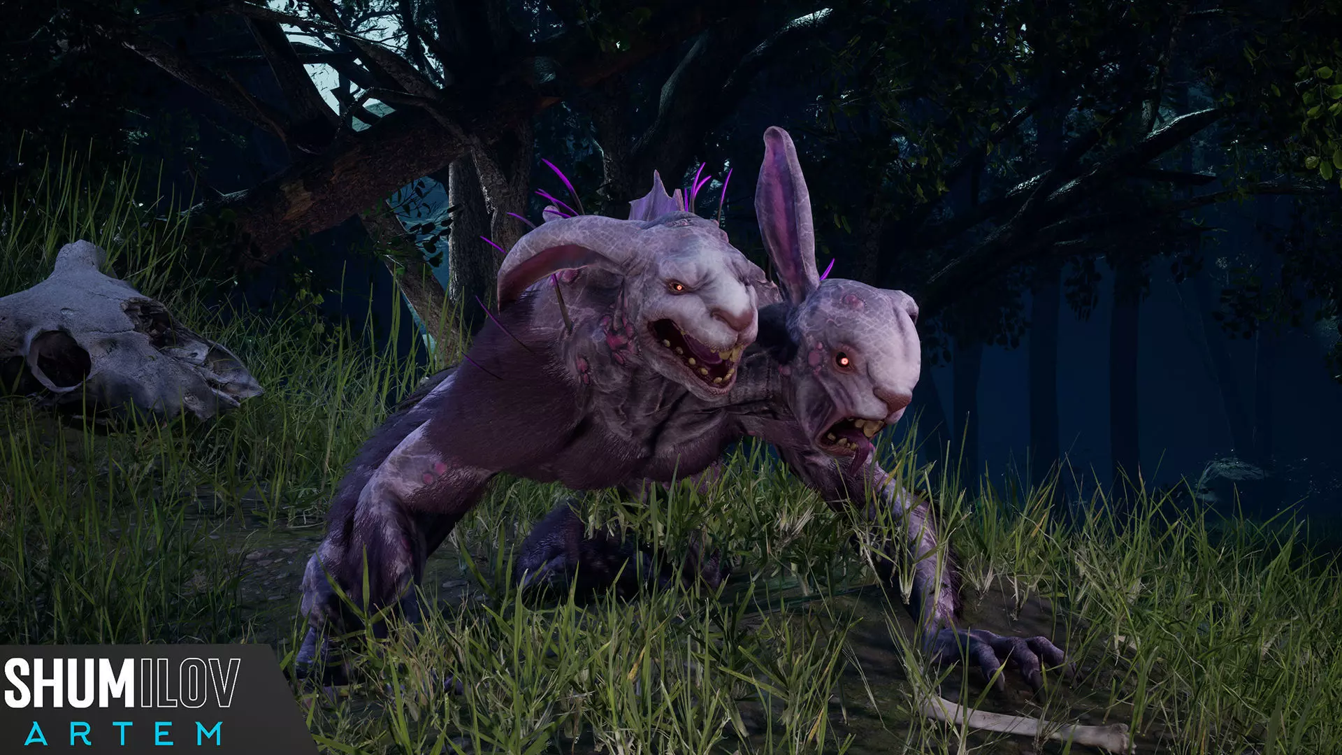 MutantRabbit Low-poly 3D model_0