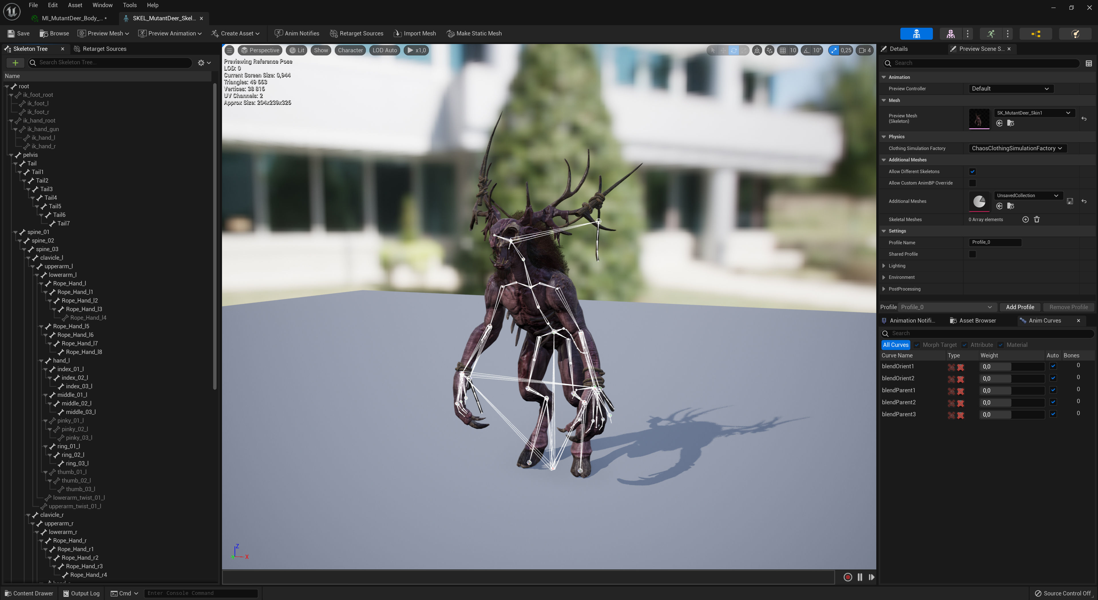 MutantDeer Low-poly 3D model_16