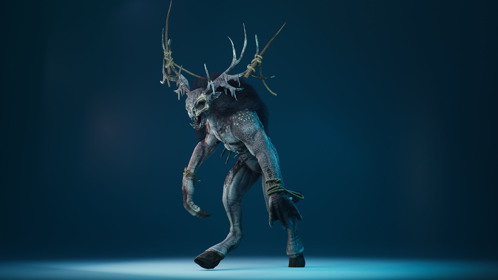 MutantDeer Low-poly 3D model_12