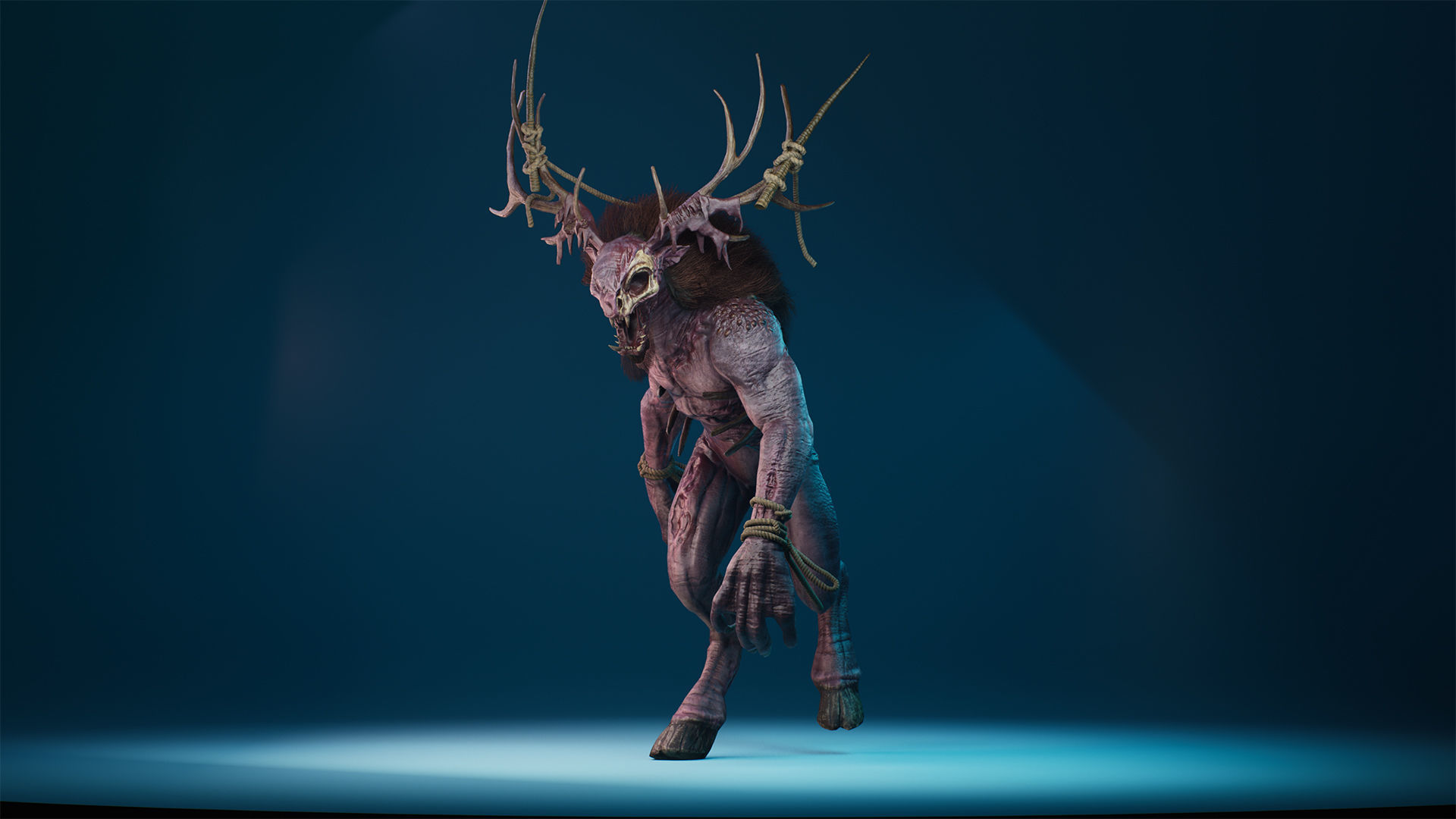 MutantDeer Low-poly 3D model_7