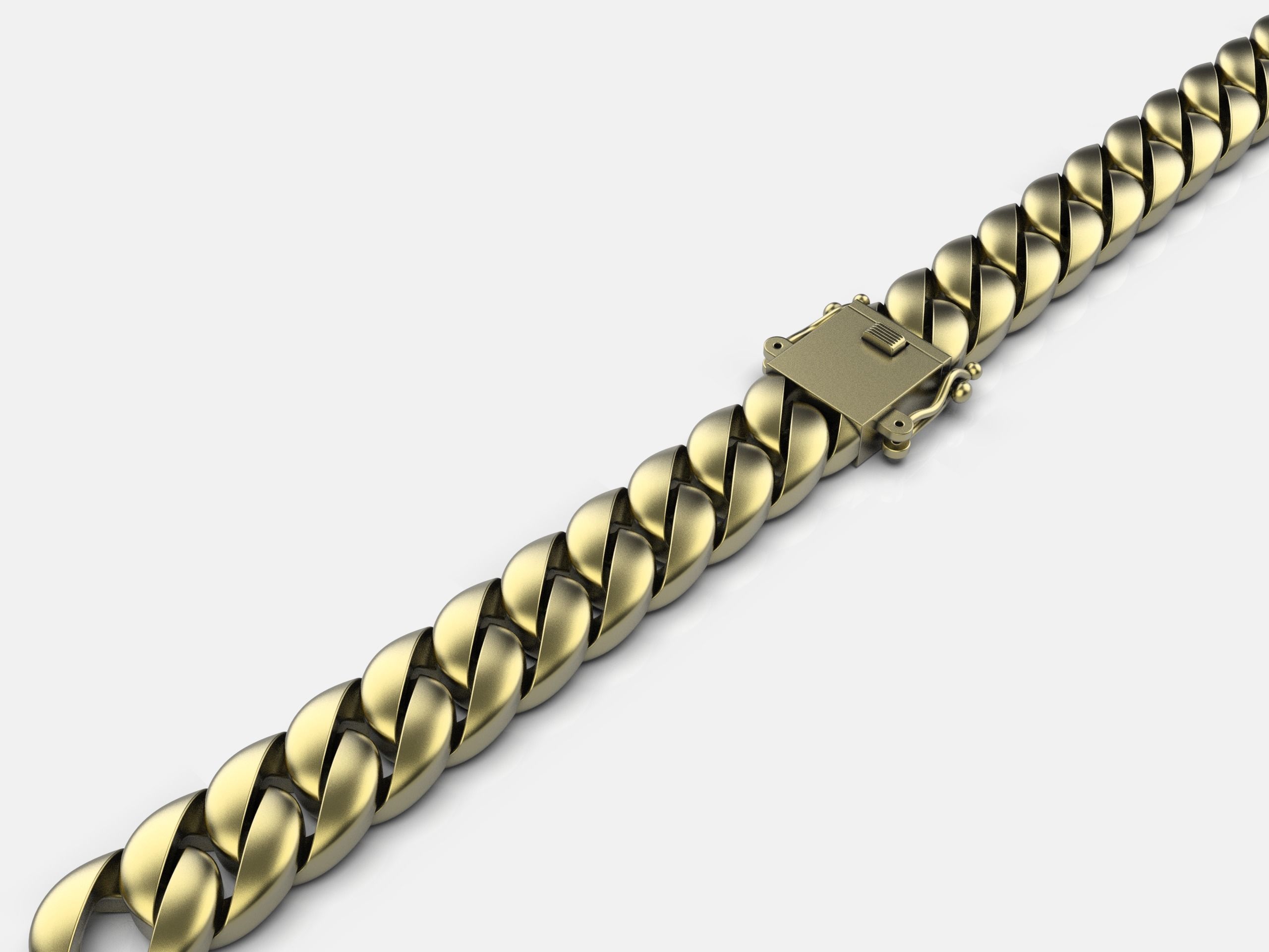 CUBAN LINK CHAIN 3D print model_1