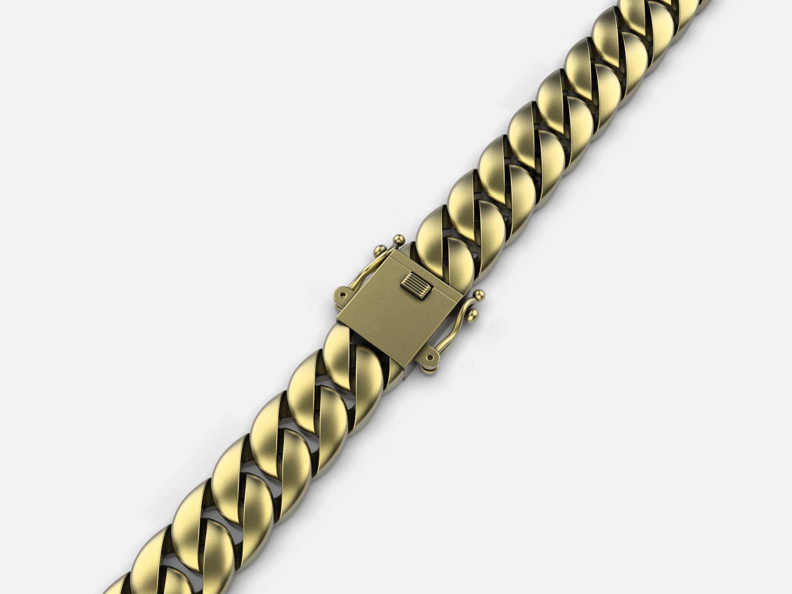 CUBAN LINK CHAIN 3D print model_2