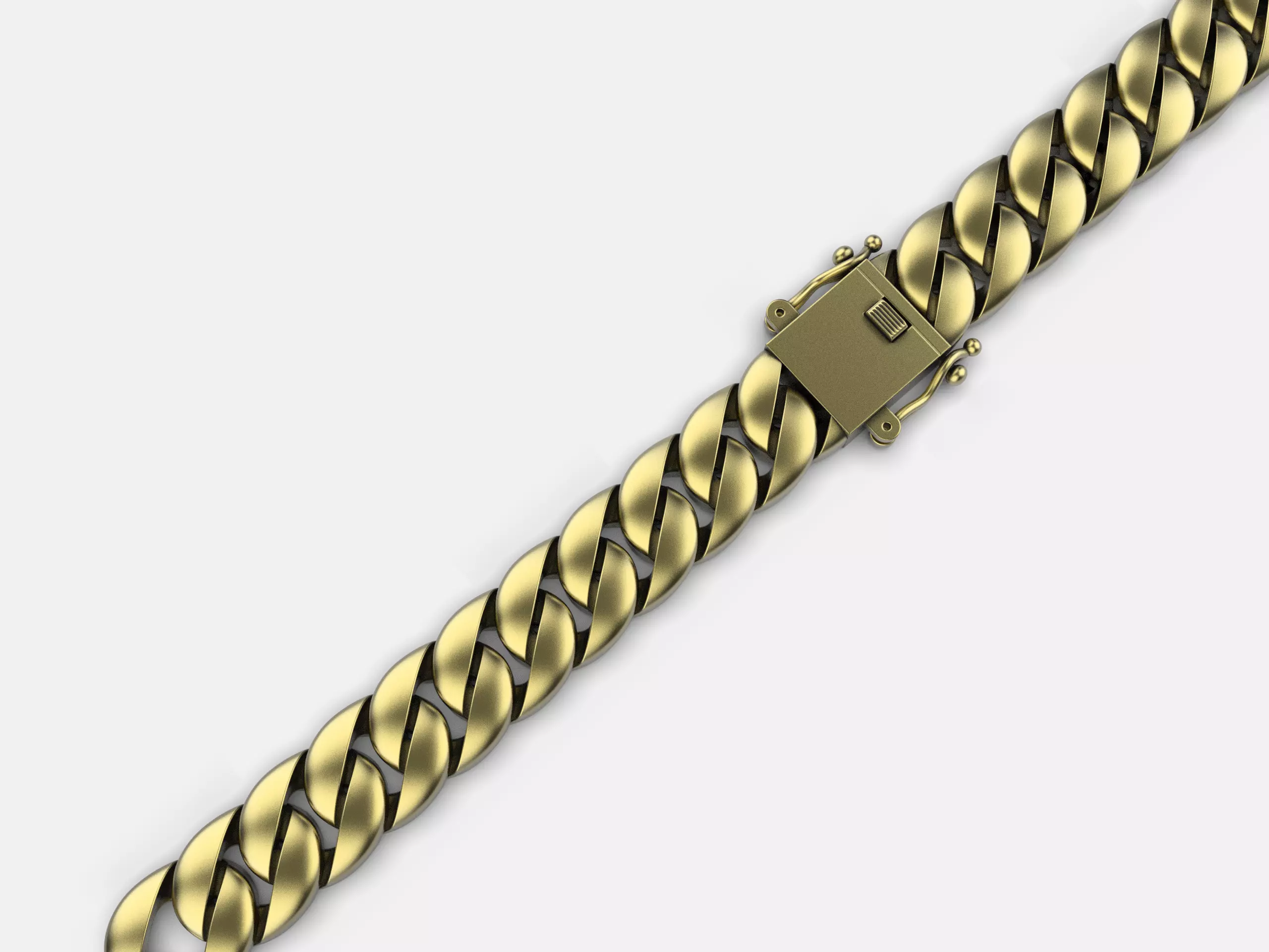 CUBAN LINK CHAIN 3D print model_0