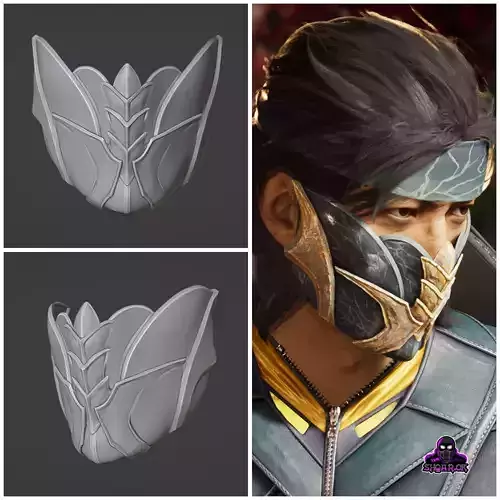 Takeda mask  from MK1 -  Killing Cousin