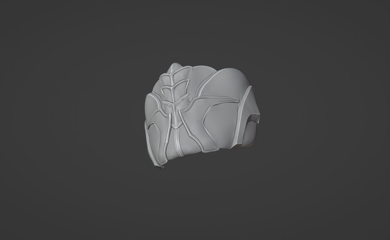 Takeda mask  from MK1 -  Killing Cousin 3D print model_7