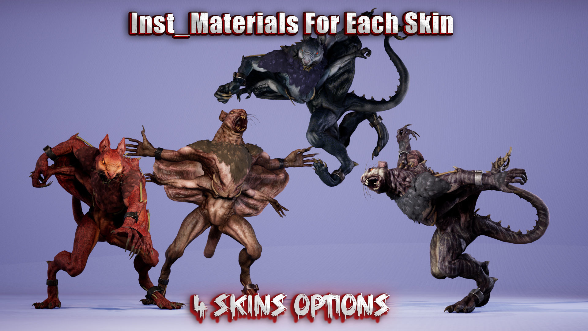 MutantBeast Pack 3D Model Collection_48