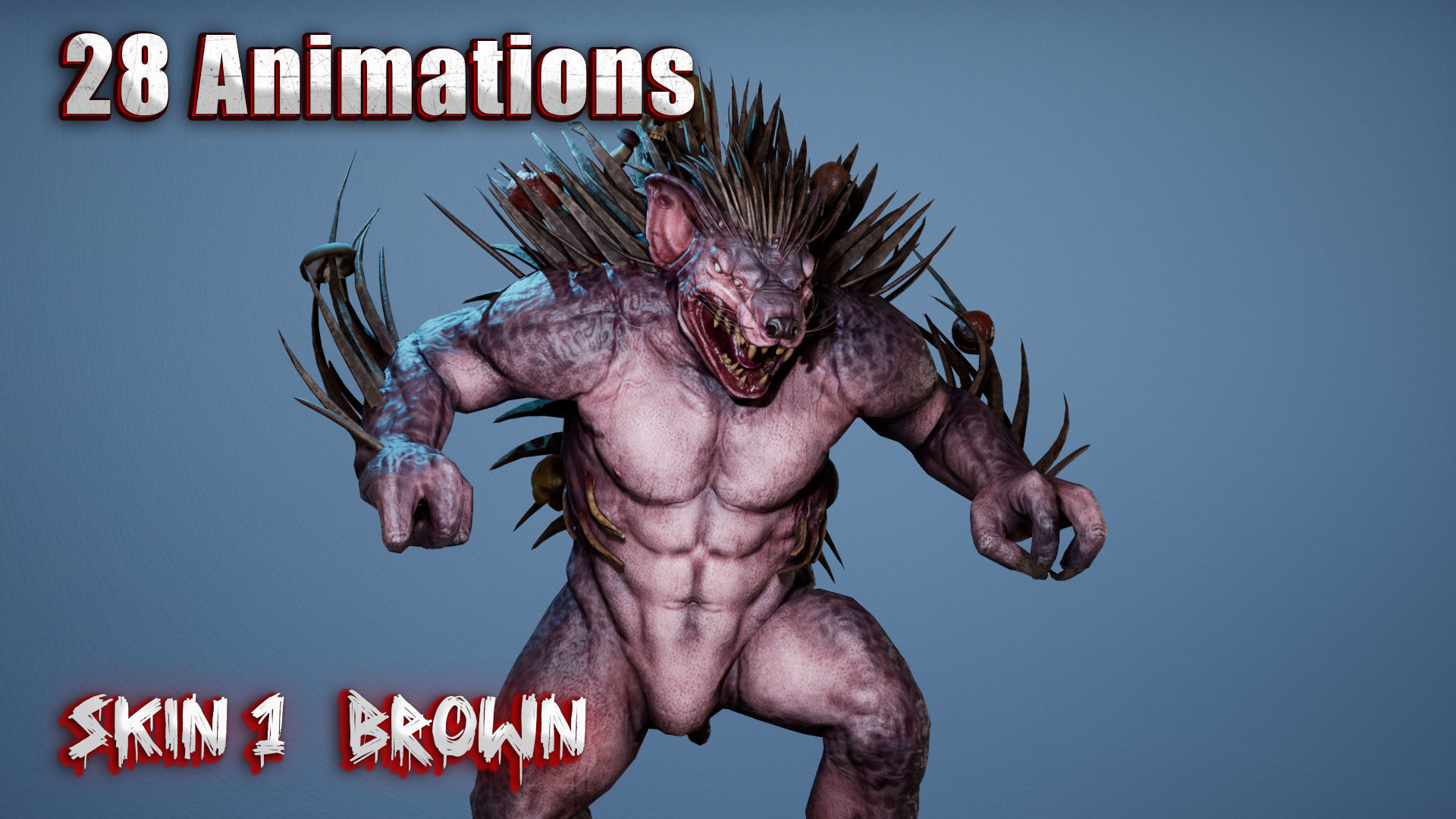 MutantBeast Pack 3D Model Collection_31