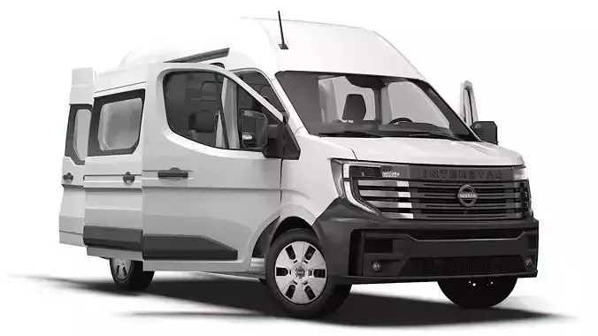 Nissan Interstar L2H3 CrewCab Van HQ Interior 2024