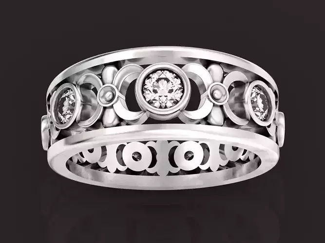 diamond wedding ring 1285
