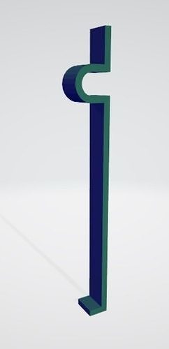 3D model of the fixing pipe Free 3D print model