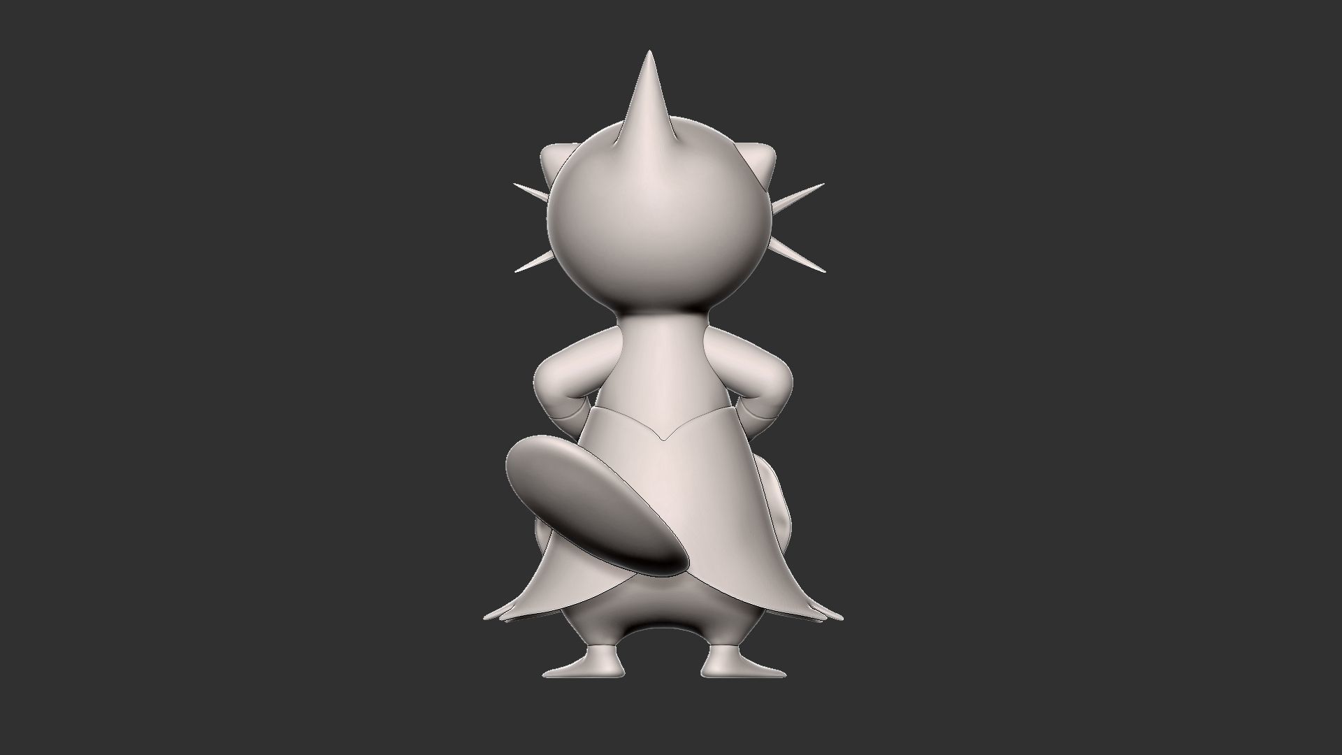 pokemon dewott 3D print model_6
