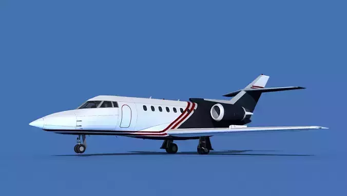 Hawker Siddley 1000 V06 3D model