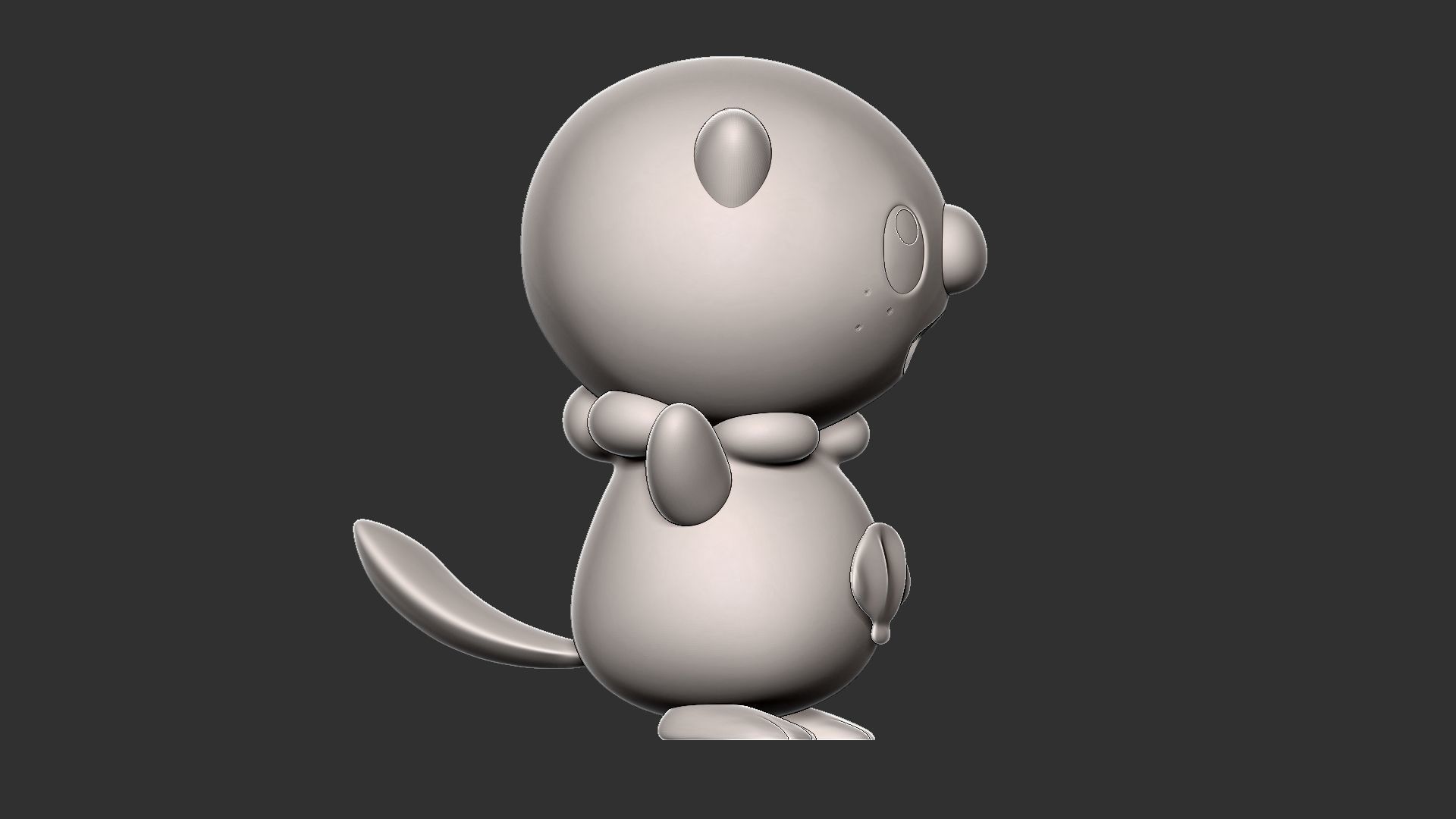Pokemon oshawott evolution line 3D print model_12