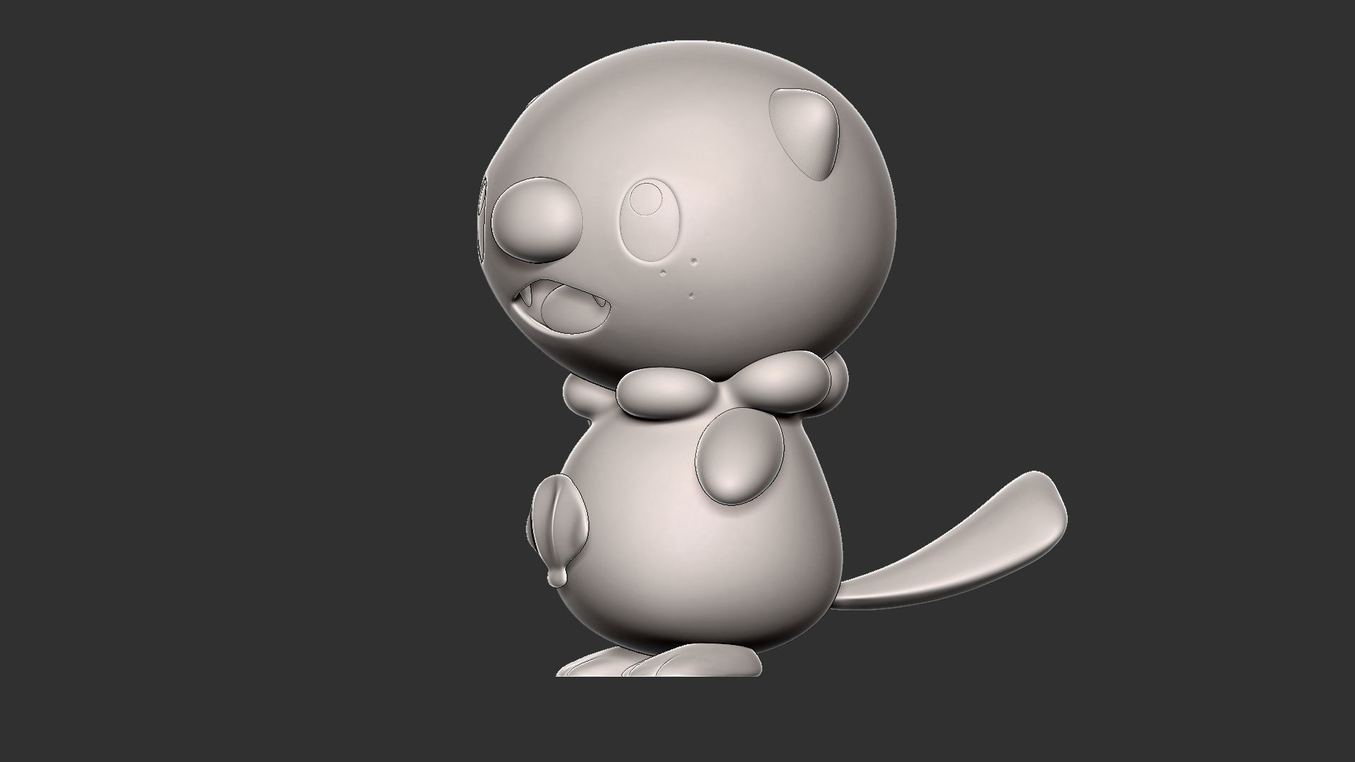 Pokemon oshawott evolution line 3D print model_30