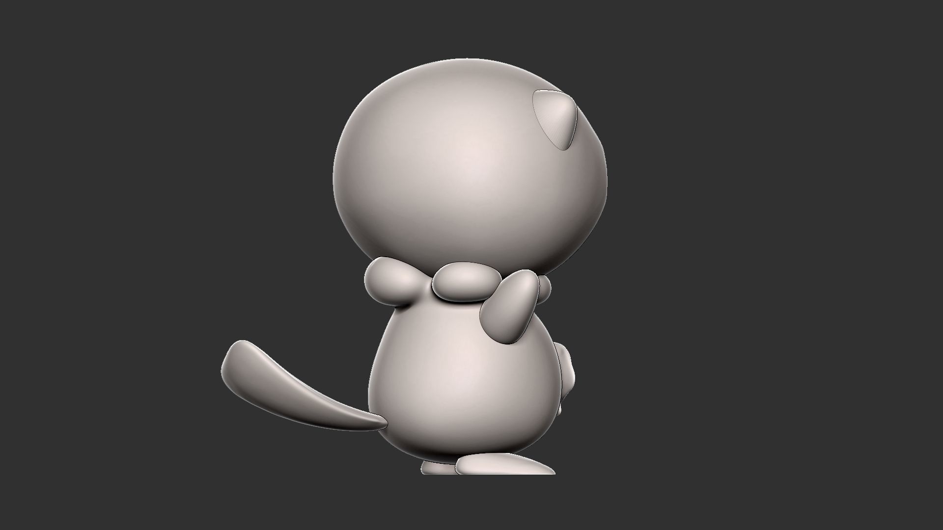 Pokemon oshawott evolution line 3D print model_18