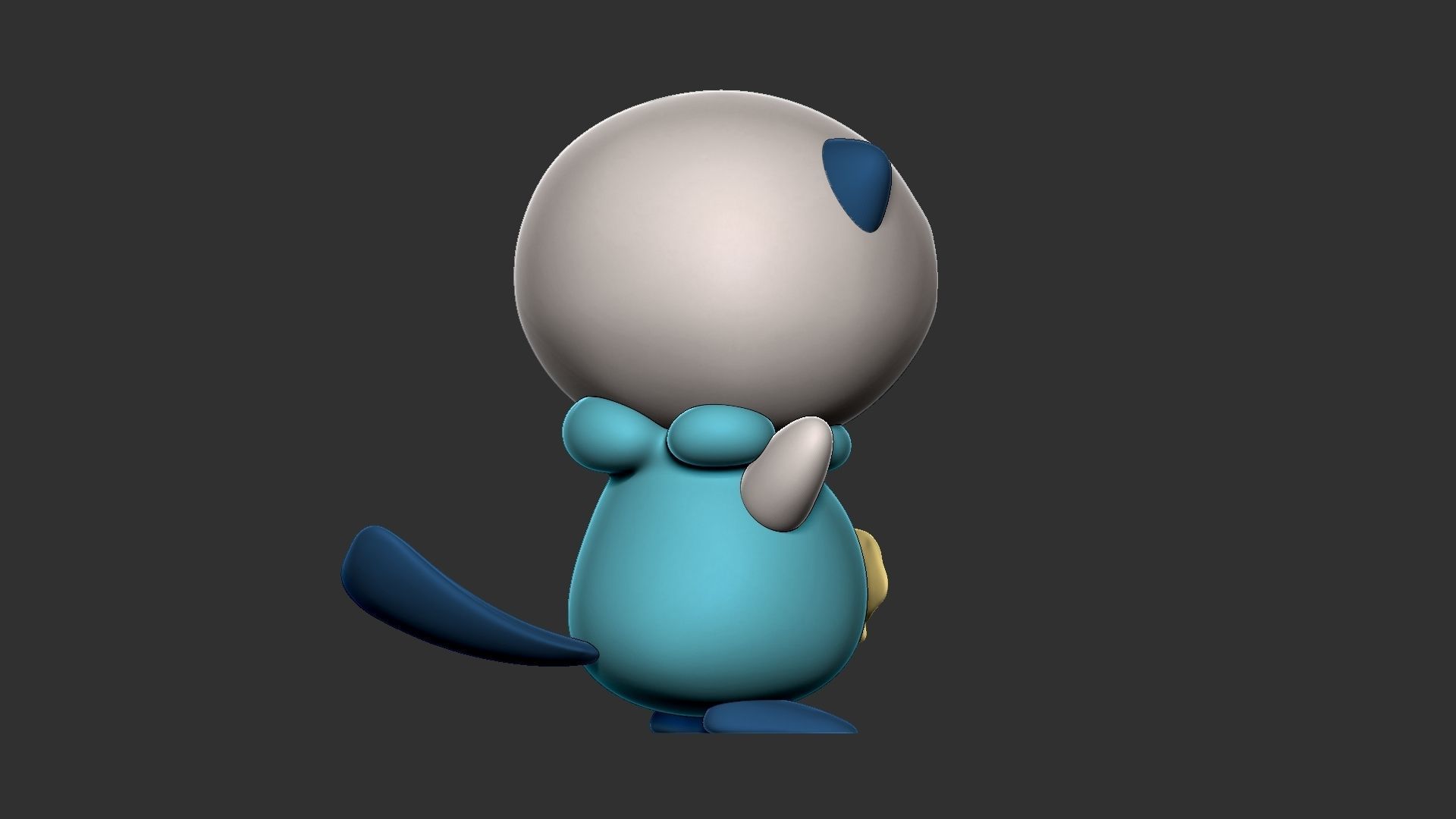 Pokemon oshawott evolution line 3D print model_15