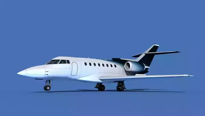 Hawker Siddley 1000 V10 3D model