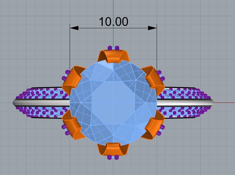 Ring18Melanie 3D print model_3