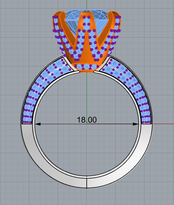 Ring18Melanie 3D print model_4