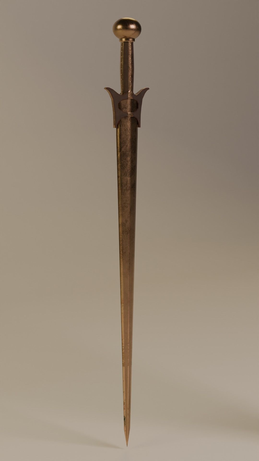 Bronze Age Armor  Set 3D model_11