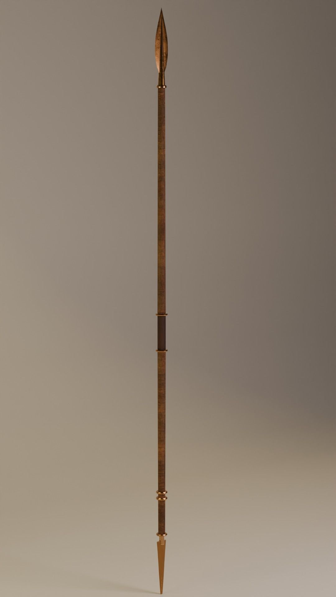 Bronze Age Armor  Set 3D model_9