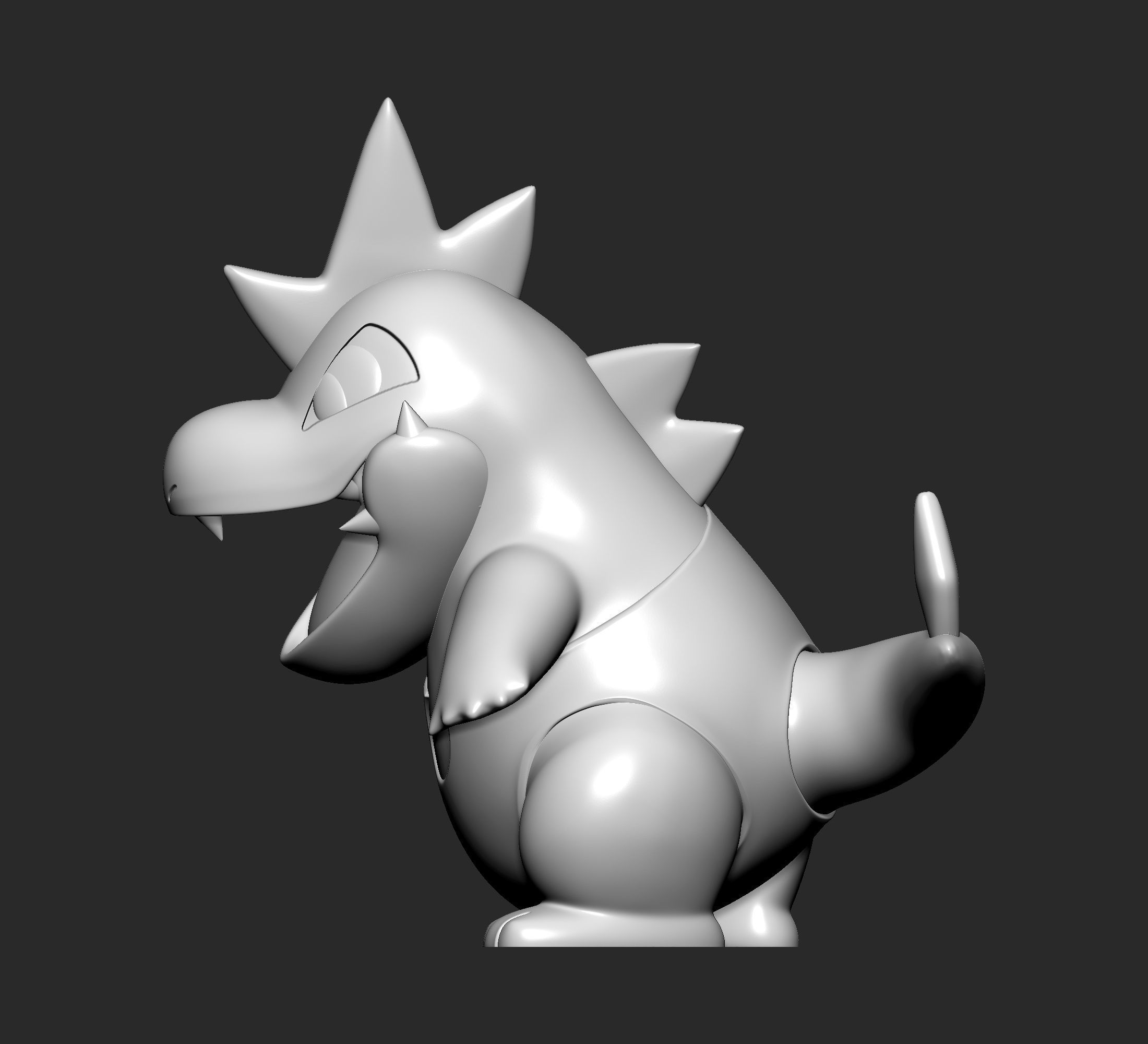 Pokemon - Croconaw 3D print model_11
