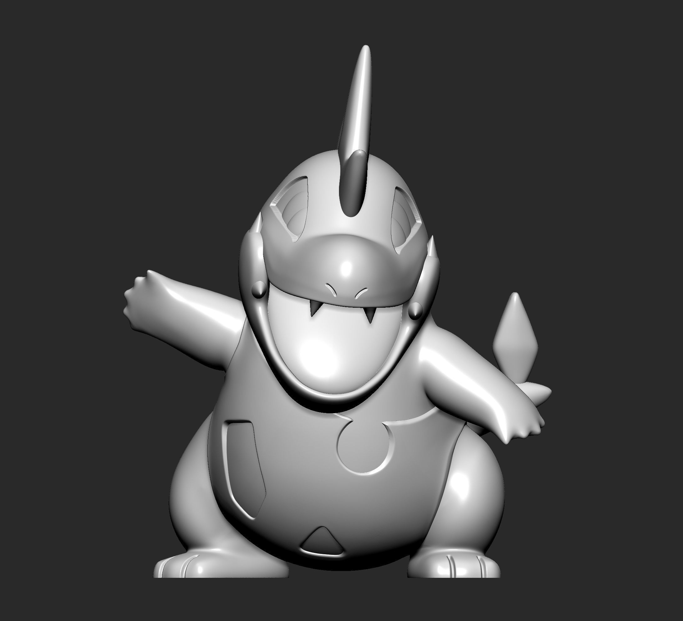 Pokemon - Croconaw 3D print model_9