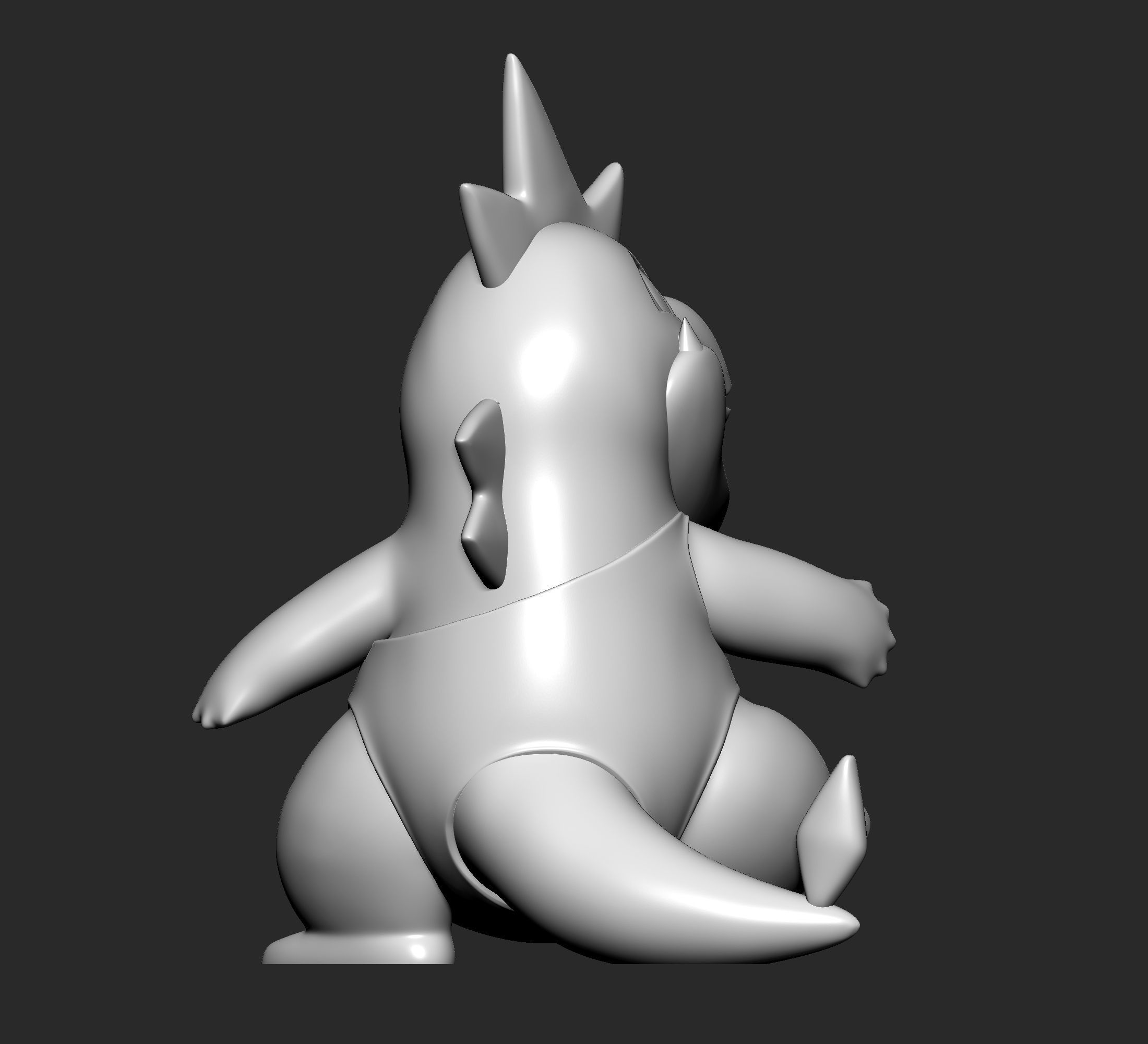 Pokemon - Croconaw 3D print model_6