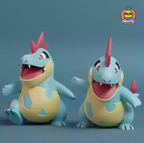 Pokemon - Croconaw 3D print model