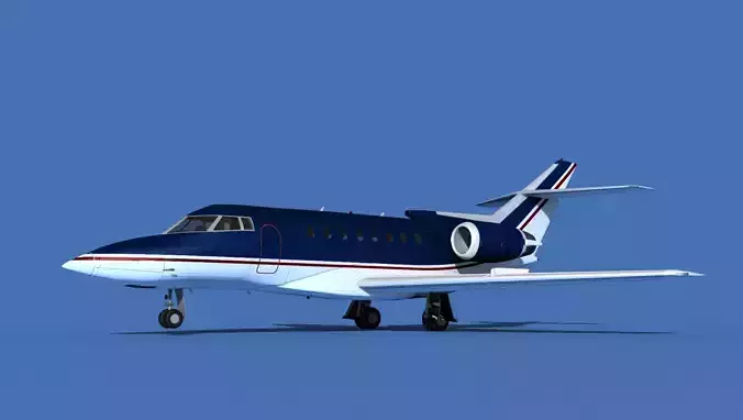Hawker Siddley 1000 V15 3D model