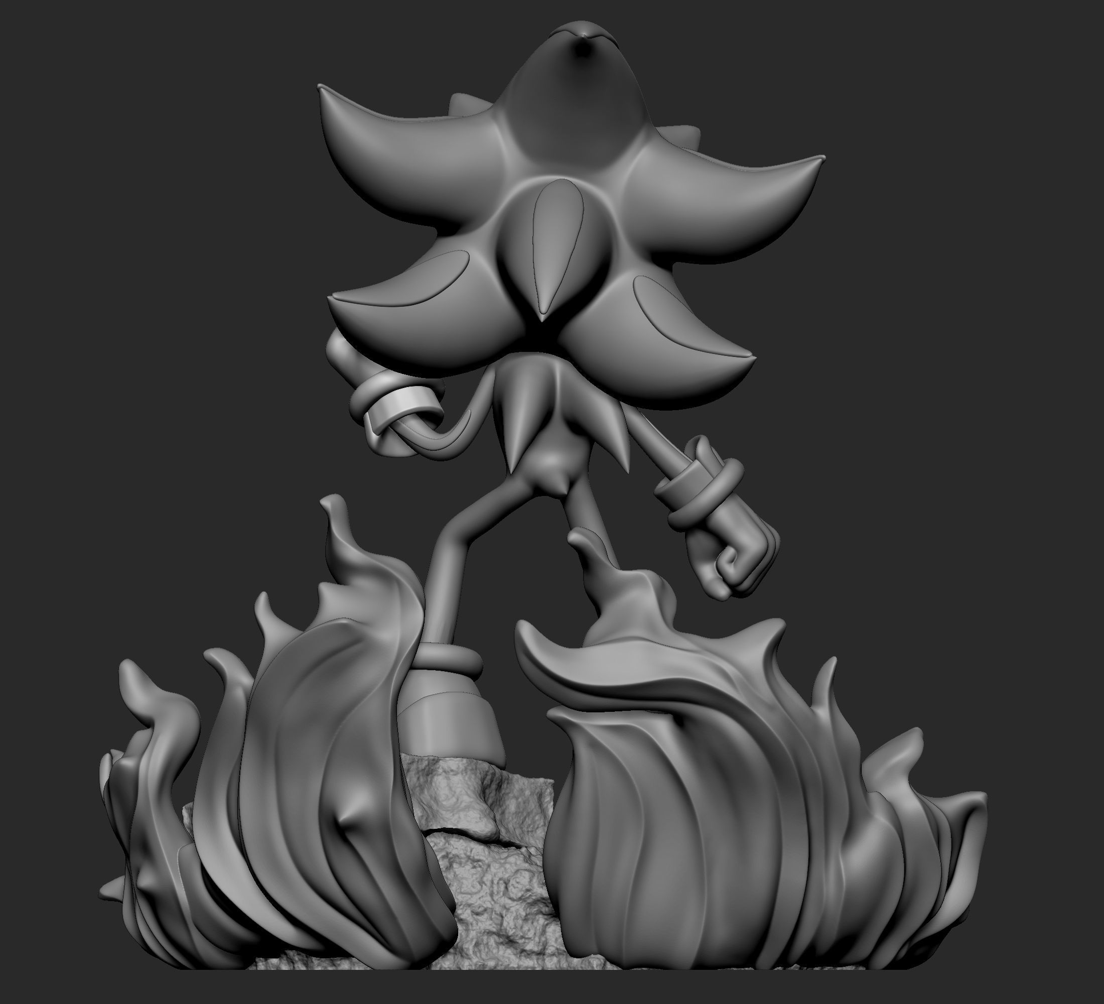 Sonic The Hedgehod - Shadow 3D print model_6