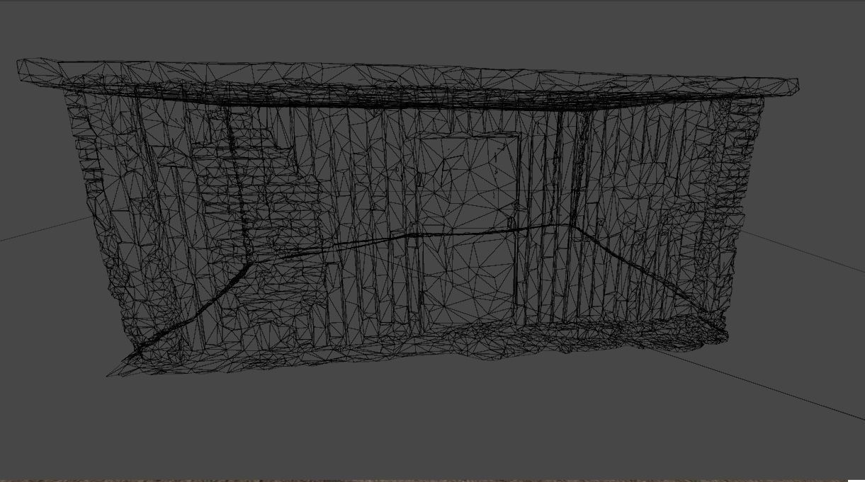 Abandoned Building 2 SCAN Low-poly 3D model_3