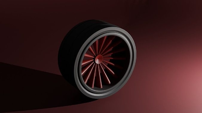 SPORTS TIRE LOW POLY - READY TO PLAY Free low-poly 3D model