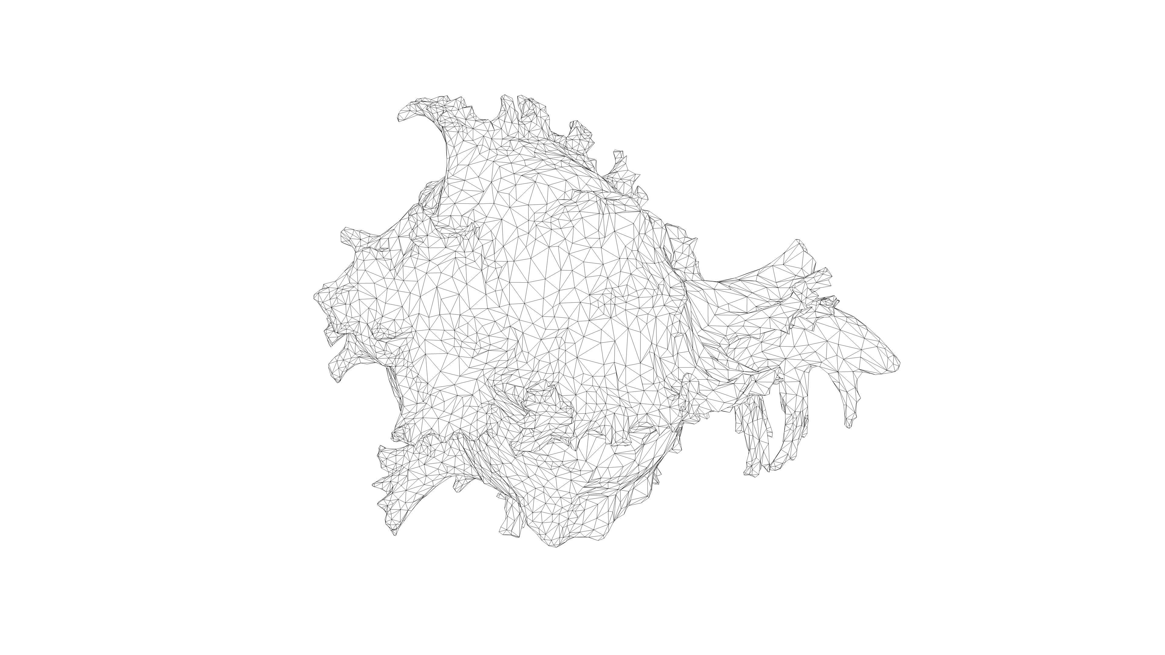 Photorealistic 3D scan of sea shell Low-poly 3D model_22