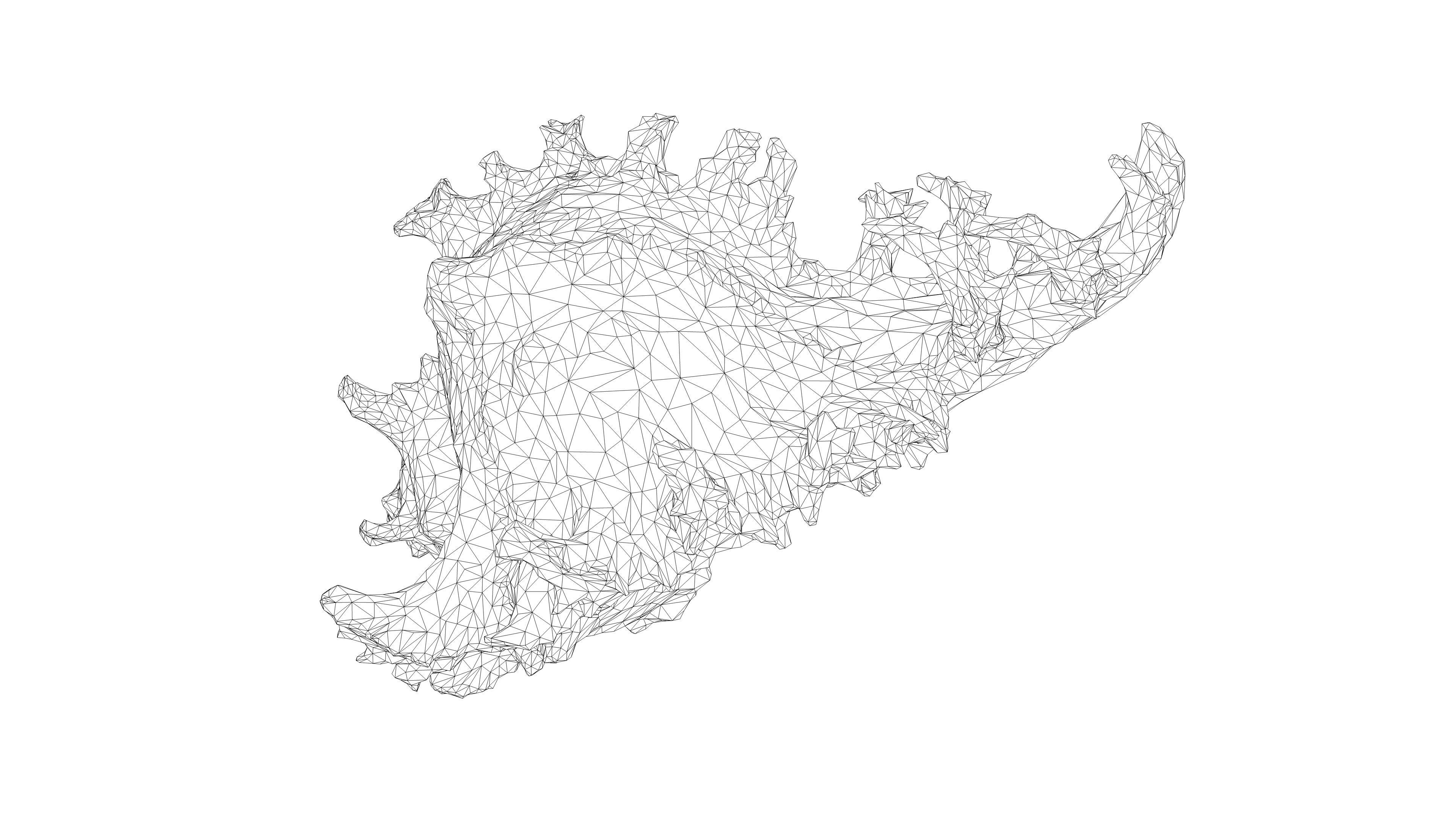 Photorealistic 3D scan of sea shell Low-poly 3D model_24