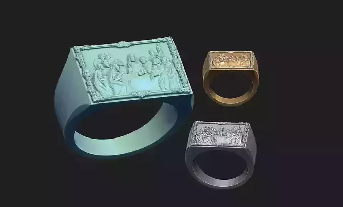 The Last Supper ring