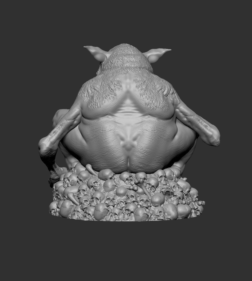 The Tsathogguaa 3D print model_3
